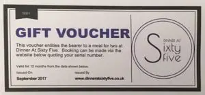 gift vouchers